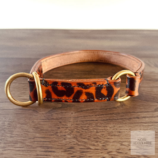 Leopard hundehalsbånd