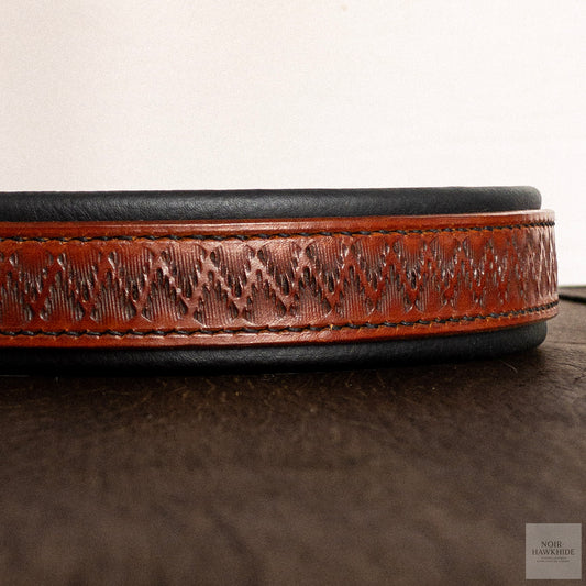 Håndpræget hundehalsbånd